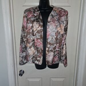 Jo Hardin floral cardigan size 14